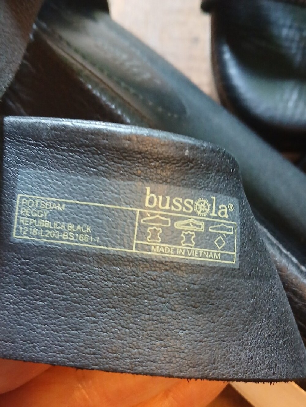 bussola PotsdamPeggy Authenthic LeatherCrisscross & BackZipper - Picture 5 of 7